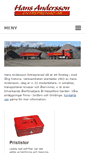 Mobile Screenshot of hansanderssonentreprenad.se